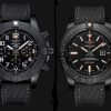 All Black Replica Breitling Chronomat Watches