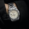 1:1 Best 1984 Rolex Explorer II Ref. 16550 Replica Watches UK With Cream ‘Rail’ Dial