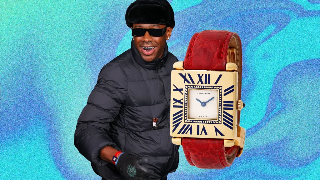 One Of Tyler, The Creator’s Quirkiest UK Perfect Replica Cartier Watches Is On Show In The V&A