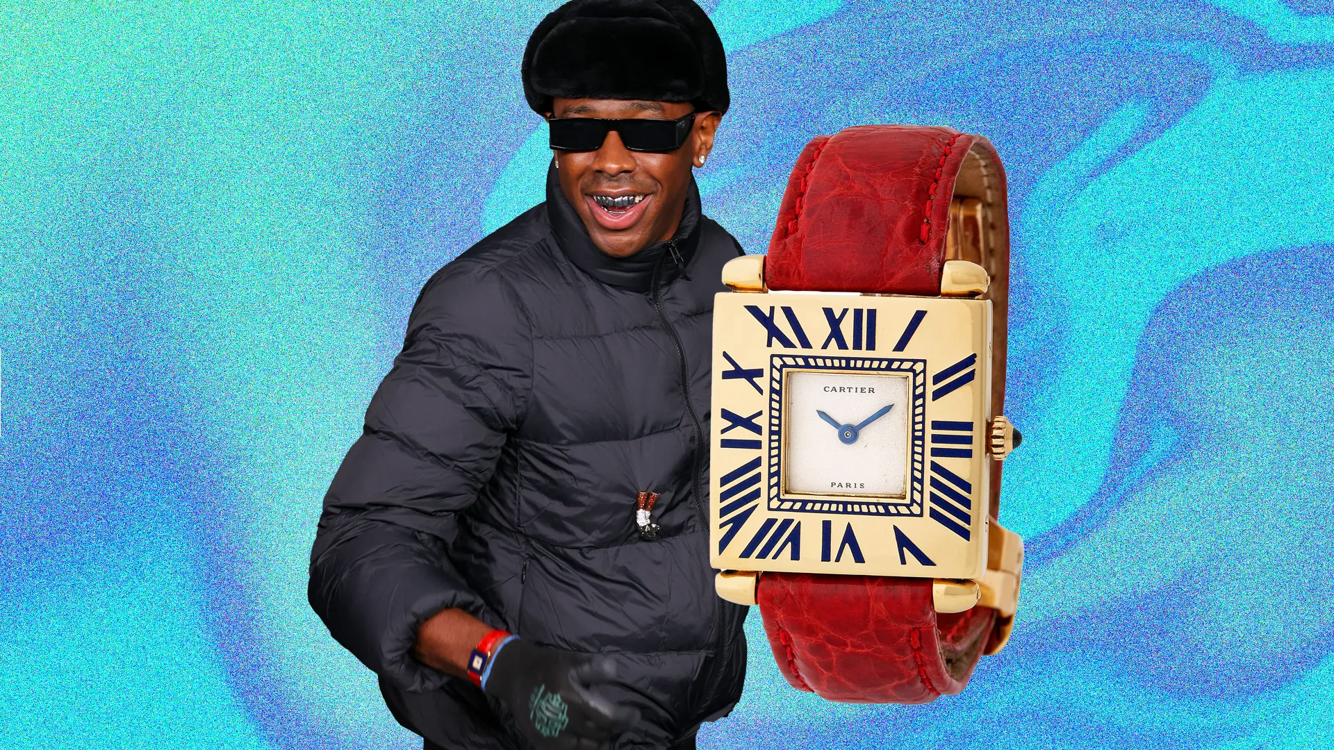 One Of Tyler, The Creator’s Quirkiest UK Perfect Replica Cartier Watches Is On Show In The V&A