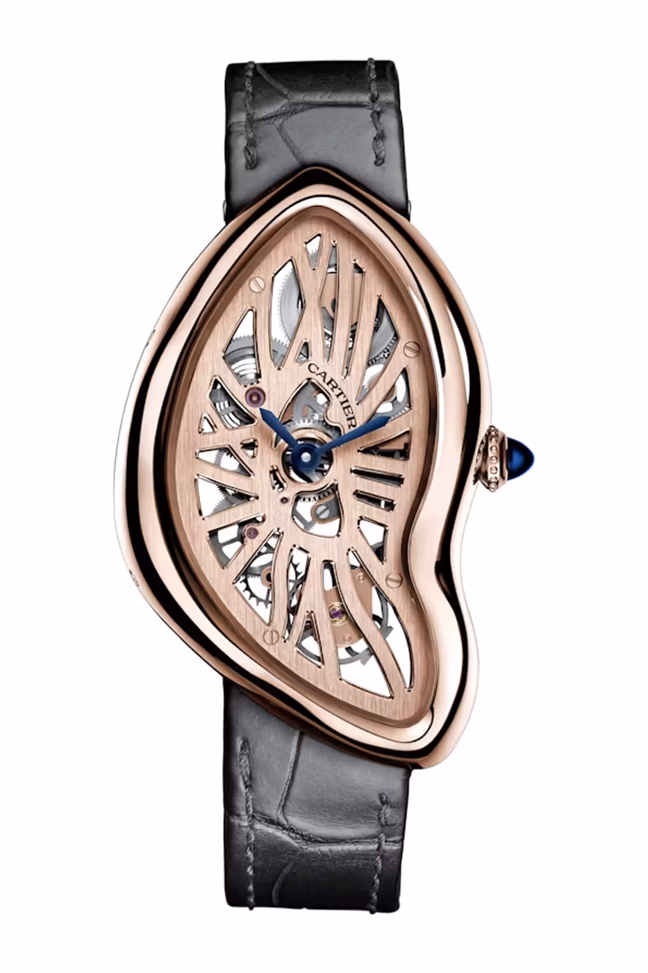 Bryce James Wears UK AAA Buy Replica Cartier Crash Skeleton Watches To Prom